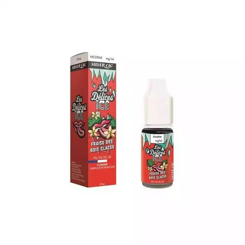 e-Liquide Silver Cig Fraise des Bois Glacée