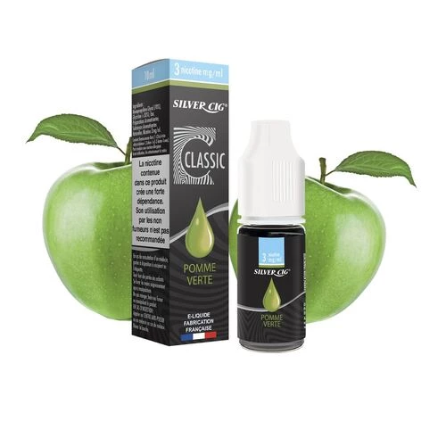 e-Liquide Silver Cig Pomme Verte